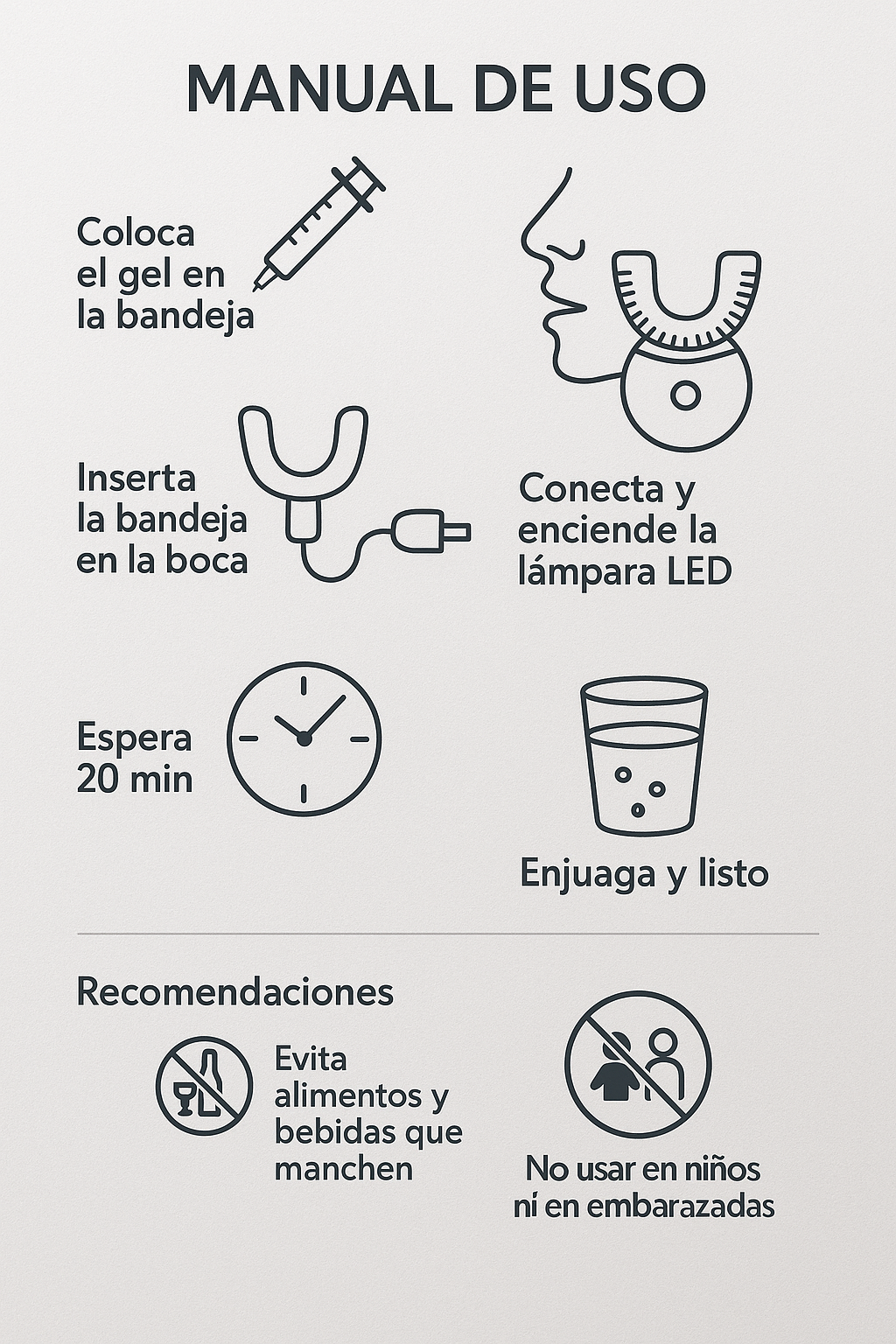 Blanqueamiento Dental 20 Minutos