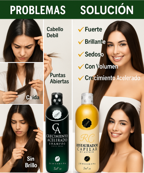 CRECIMIENTO ACELERADO CAPILAR KIT 2PASOS