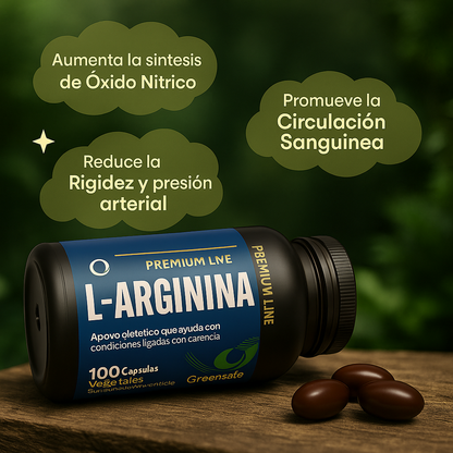 L-Arginina Pura para Bombeo Explosivo, Energía y Rendimiento Muscular Extremo