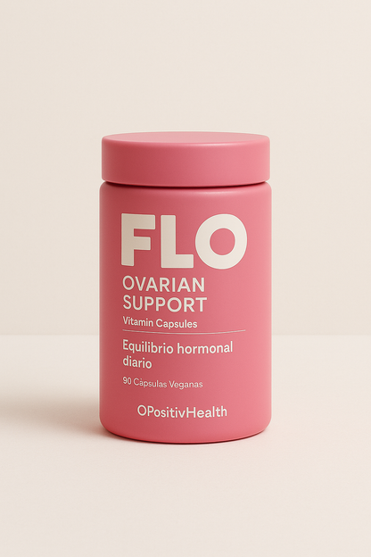 FLO -Fórmula para Equilibrio Hormonal, Ciclos Regulares y Bienestar Ovárico Real