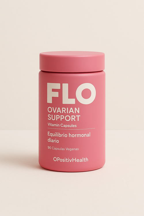 FLO -Fórmula para Equilibrio Hormonal, Ciclos Regulares y Bienestar Ovárico Real