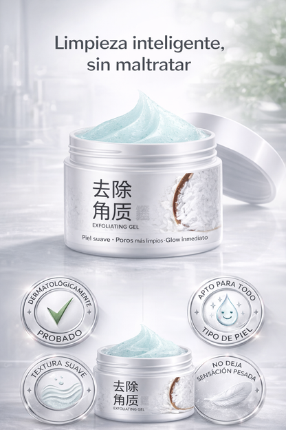 Exfoliante de Arroz que Suaviza, Aclara y Renueva tu Piel para un Brillo Limpio y Natural