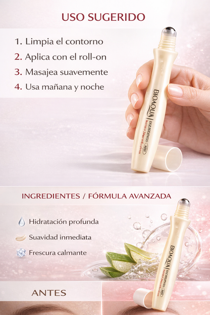 Contorno de Ojos con Baba de Caracol que Repara, Desinflama y Aclara Ojeras