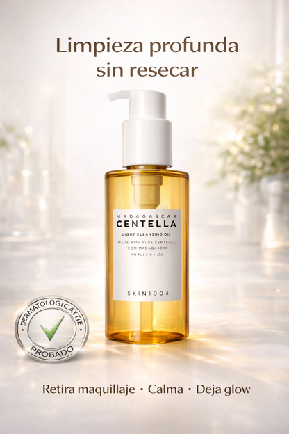 Jabón en Aceite de Madagascar Centella que Limpia Profundo, Calma y Restaura tu Piel