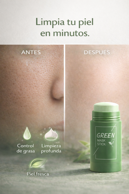 Mascarilla de Té Verde que Purifica, Desinflama y Deja tu Piel Fresca