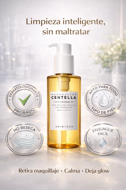 Jabón en Aceite de Madagascar Centella que Limpia Profundo, Calma y Restaura tu Piel