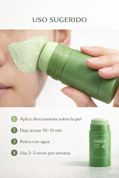 Mascarilla de Té Verde que Purifica, Desinflama y Deja tu Piel Fresca