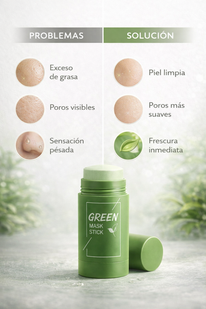 Mascarilla de Té Verde que Purifica, Desinflama y Deja tu Piel Fresca