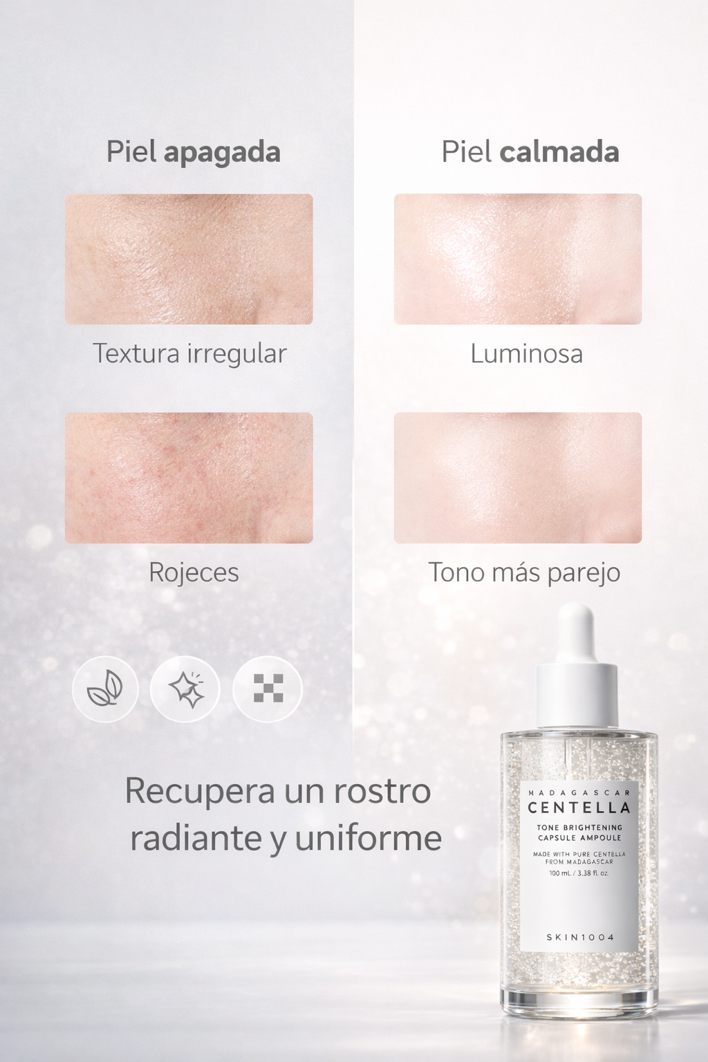 Centella Asiática Facial que Calma, Repara y Fortalece tu Piel