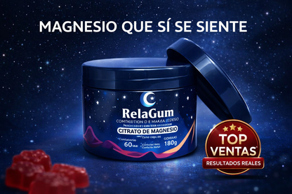 Gummies Relajantes que Reducen Estrés, Calman la Mente y Mejoran tu Descanso