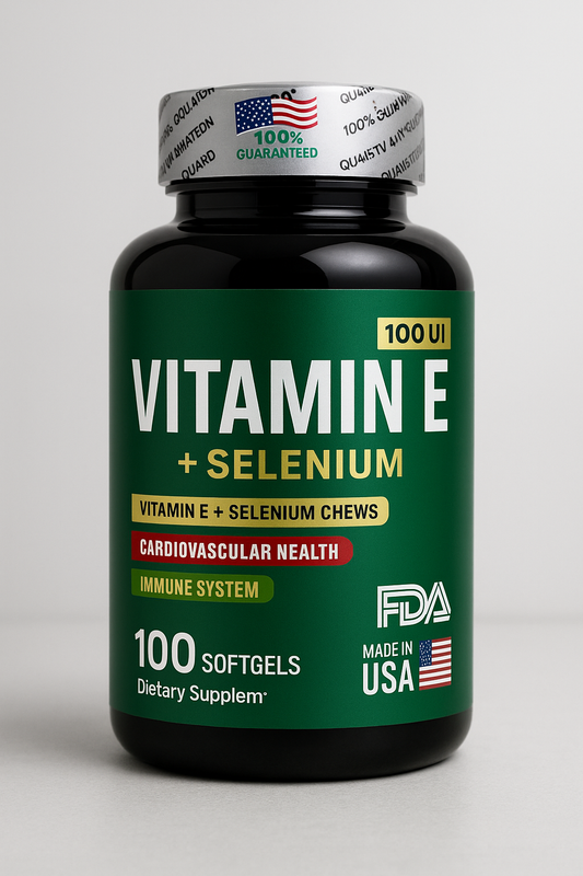 Vitamina E Pura para Piel Suave, Defensa Fuerte y Energía Celular Activa