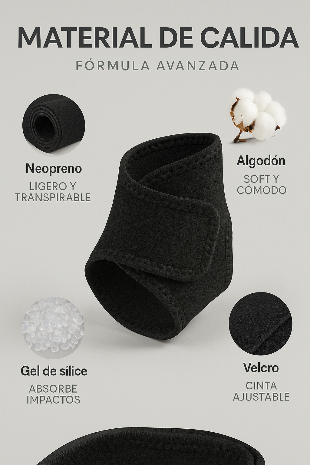 Soporte Ajustable para Tobillo