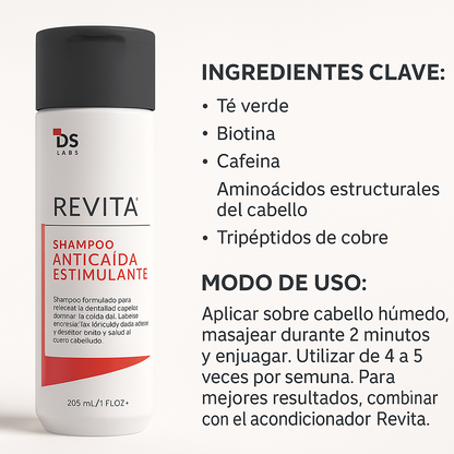 DS LABS SHAMPOO REVITA 120ML